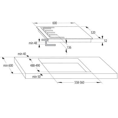 Варильна поверхня Gorenje GT642SYB