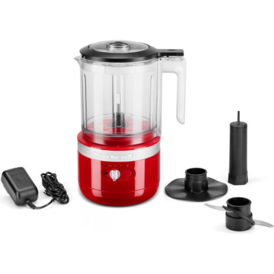 Кухонний мінікомбайн бездротовий KitchenAid 5KFCB519EER