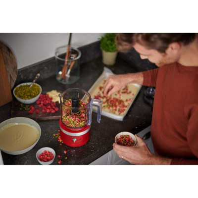 Кухонний мінікомбайн бездротовий KitchenAid 5KFCB519EER