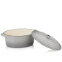 Гусятниця чавунна з кришкою KELA Calido, 36х29х15 см. 9,3 л (12609)