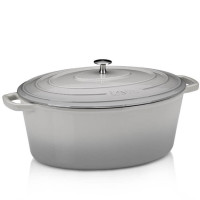 Гусятниця чавунна з кришкою KELA Calido, 36х29х15 см. 9,3 л (12609)