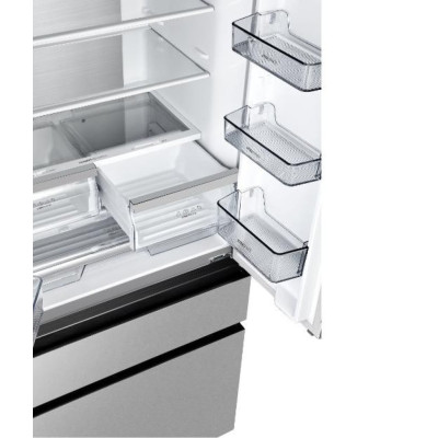 Холодильник з «французькими» дверцятами Gorenje NRM8181UX