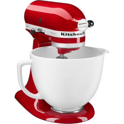 Чаша KitchenAid 4,7 л 5KSM2CB5LW керамічна, з ручкою