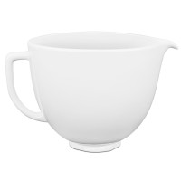 Чаша KitchenAid 4,7 л 5KSM2CB5LW керамічна, з ручкою