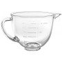 Чаша KitchenAid 3,3 л 5KSM35GB скляна з кришкою, мірною шкалою, до моделей 5KSM3311
