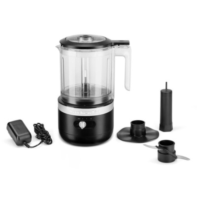 Кухонний мінікомбайн бездротовий KitchenAid 5KFCB519EBM