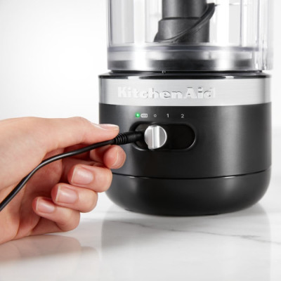 Кухонний мінікомбайн бездротовий KitchenAid 5KFCB519EBM
