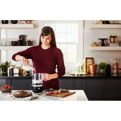 Кухонний мінікомбайн бездротовий KitchenAid 5KFCB519EBM