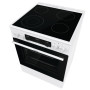 Плита електрична Gorenje GECS6C70WC