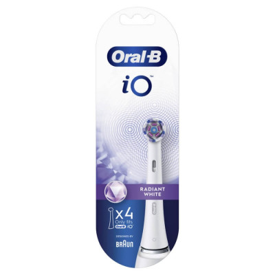 Насадка для електричної зубної щітки Braun Oral-B iO Radiant White (4)
