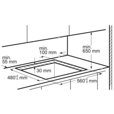 Варильна поверхня газова Electrolux GOG Smart line 60 EGT6242NVK
