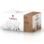 Набір склянних чашок Bergner Coffee & tea lovers, 100 мл, 2 шт (BG-20114-MM)