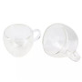 Набір склянних чашок Bergner Coffee & tea lovers, 100 мл, 2 шт (BG-20114-MM)