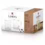 Набір склянних чашок Bergner Coffee & tea lovers, 230 мл, 2 шт (BG-20115-MM)