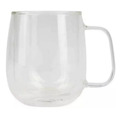 Набір склянних чашок Bergner Coffee & tea lovers, 400 мл, 2 шт (BG-20116-MM)