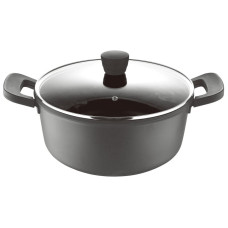 Каструля з кришкою Bergner Retro, 20 см, 2,5 л (BG-30737-NP)