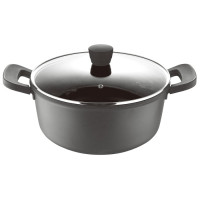Каструля з кришкою Bergner Retro, 24 см, 4,1 л (BG-30738-NP)