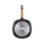 Сковорода гриль Bergner Earth black, 28 см (BG-34625-BK)