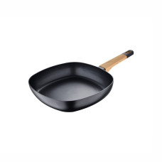 Сковорода гриль Bergner Earth black, 28 см (BG-34625-BK)
