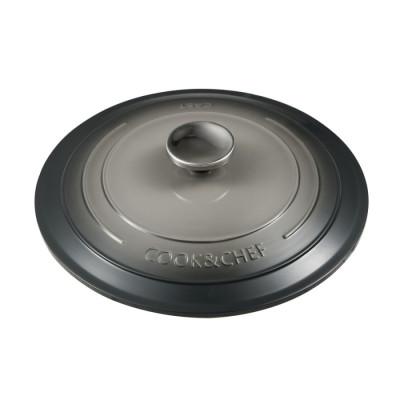 Каструля з кришкою Bergner Excalibur, сіра, 20 см, 2,2 л (BG-36100-GY)