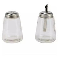 Набор диспенсеров для сыпучих Bergner Coffee & tea lovers, 200 мл, 2 шт (BG-48570-MM)