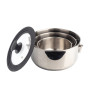 Набір каструль з універсальною кришкою Bergner MasterPro Foodies collection, 4 предмета (BGMP-2160)