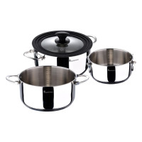 Набір каструль з універсальною кришкою Bergner MasterPro Foodies collection, 4 предмета (BGMP-2160)