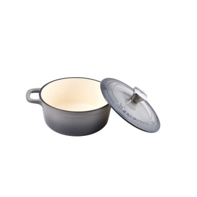 Каструля чавунна з кришкою Bergner  MasterPro Unique, 1,8 л (BGMP-3830)