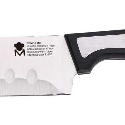 Ніж сантоку Bergner  MasterPro Sharp, 17,5 см (BGMP-4112)