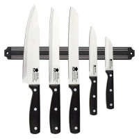 Набір ножів з магнітним тримачем Bergner MasterPro MasterPro gourmet pepe, 5 пред. (BGMP-4330)