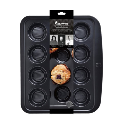 Форма для випікання мафінів Bergner MasterPro Foodies collection, на 12 маффінів (BGMP-7342)