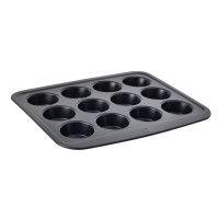 Форма для випікання мафінів Bergner MasterPro Foodies collection, на 12 маффінів (BGMP-7342)