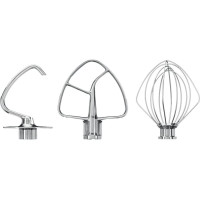 Набір з 3 насадок KitchenAid 5KSM5TH3PSS для чаші 4,8 / 4,7 / 4,3 / 3 л