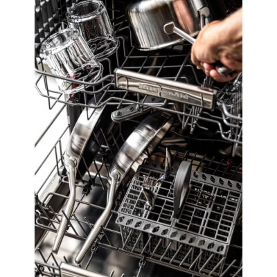 Сковорода вок з кришкою KitchenAid MSS, 28 см, 3,5 л (CC003254-001)