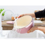 Каструля чавунна з кришкою KitchenAid, 26 см, 5,2 л, колір суха троянда (CC007431-001)