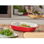 Форма для випічки керамогранітна з кришкою KitchenAid 3,8 л. червона (CC006108-001)