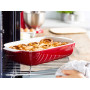 Форма для випічки керамогранітна з кришкою KitchenAid 3,8 л. червона (CC006108-001)