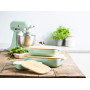 Форма для випічки керамогранітна з кришкою KitchenAid 0,9 л. зелена (CC007424-001)