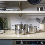 Набір посуду KitchenAid, 5 пр, 16/20/24 см, 1,5/3,1/4,8 л  (CC005088-001)