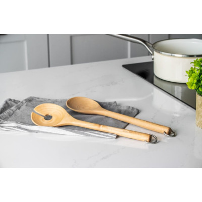 Набір ложок для салату KitchenAid Coreline, 2 шт, 30 см (KQR713OHE)
