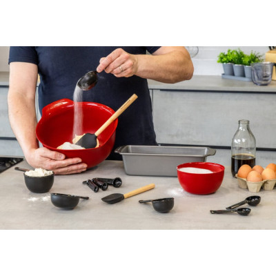 Набір кухонного приладдя KitchenAid Classic, 11 предметів, чорний (KQG492OHOBE)