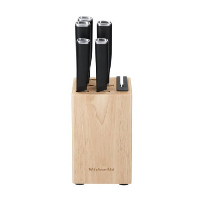 Набір ножів з підставкою KitchenAid Classic, 5 предметів (KE5PSTANOBG)
