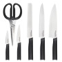 Набір ножів з підставкою KitchenAid Classic, 6 предметів (KE6PSTANOBG)