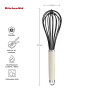 Вінчик KitchenAid Coreline, 27 см, кремовий (KAG0640OHACE)