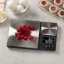 Ваги кухонні KitchenAid Measuring, з подвійною платформою, срібний (KQ909G)