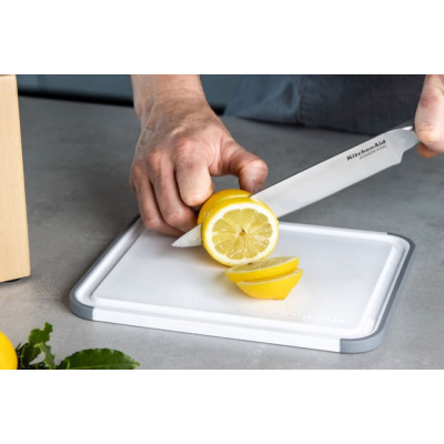 Дошка для нарізання KitchenAid Universal, двостороння, 20,3 х 25,3 х 1 см (KEG701NOSMGA)