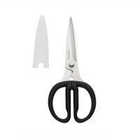 Ножиці кухонні KitchenAid Universal, з захисним чохлом на лезо, 21,1 см, чорний (KQG351OHOBE)