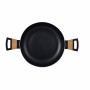 Каструля з кришкою Bergner Earth black, 20 см, 2.5 л (BG-32035-BK)