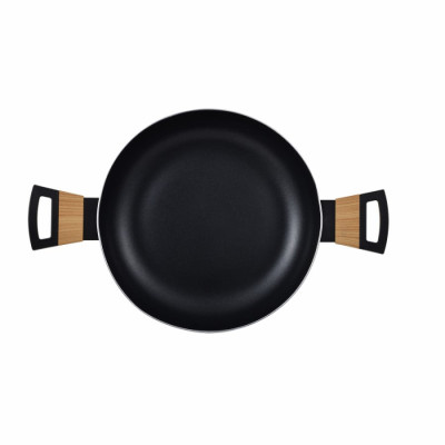 Сотейник з кришкою Bergner Earth black, 28 см (BG-32038-BK)