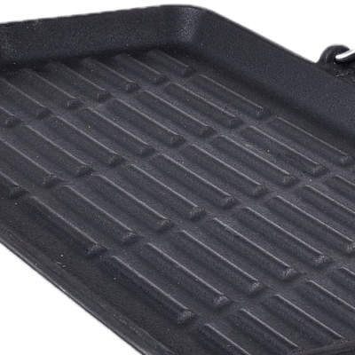 Сковорода-гриль Bergner Bbq lovers, 34.3x20.4 см (BG-34131-BK)